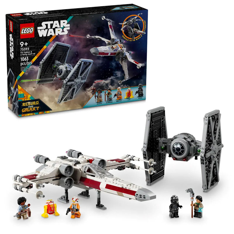 Lego Star Wars Tie Fighter & X-Wing Mash-Up 75393