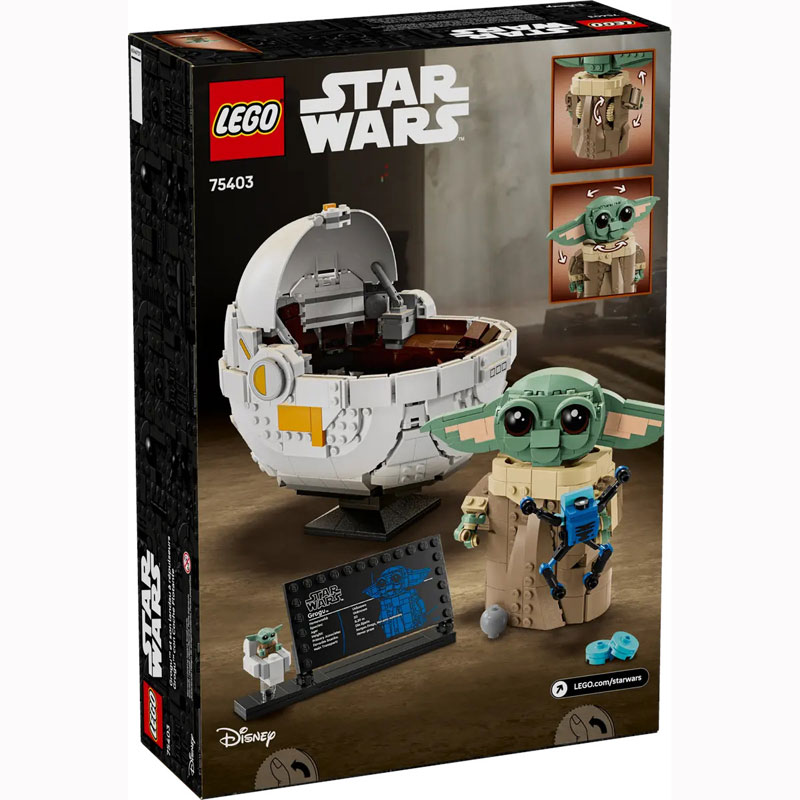 LEGO® Star Wars Grogu™ with Hover Pram 75403