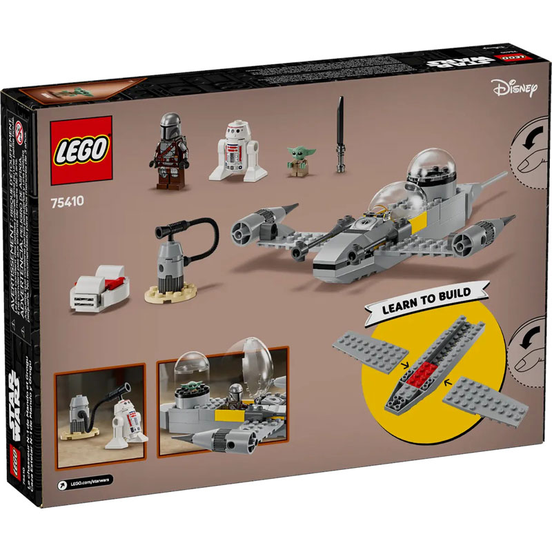 Lego Star Wars Mando and Grogu's N-1 Starfighter™ 75410