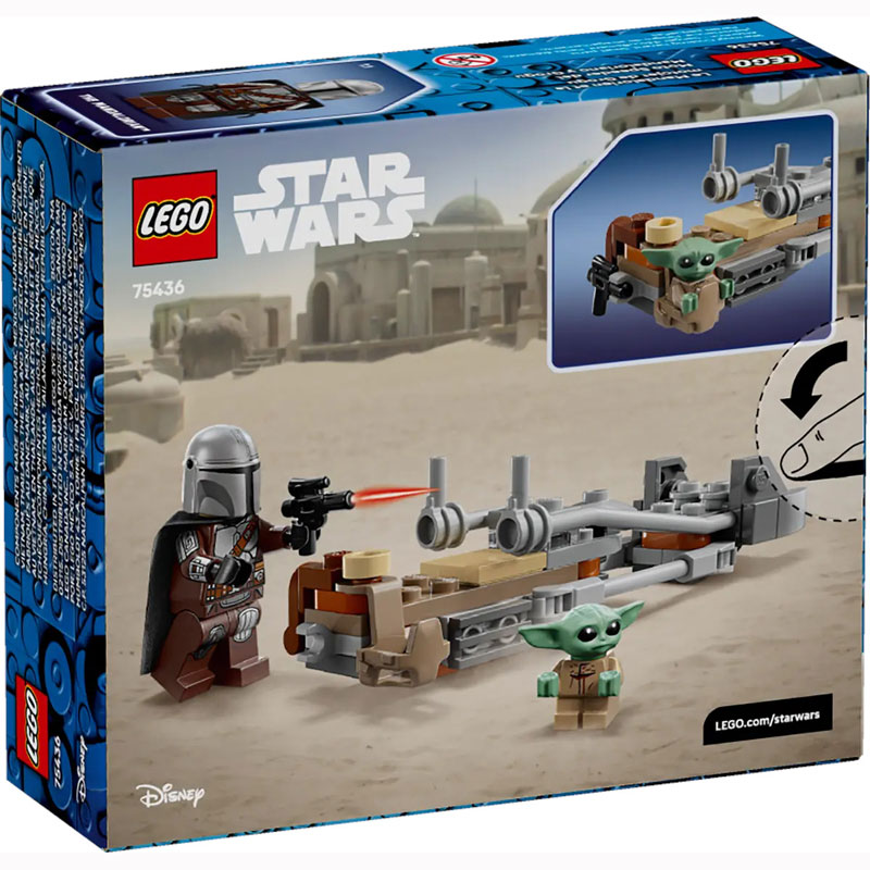 Lego Star Wars The Mandalorian & Grogu's Speeder Bike™ 75436