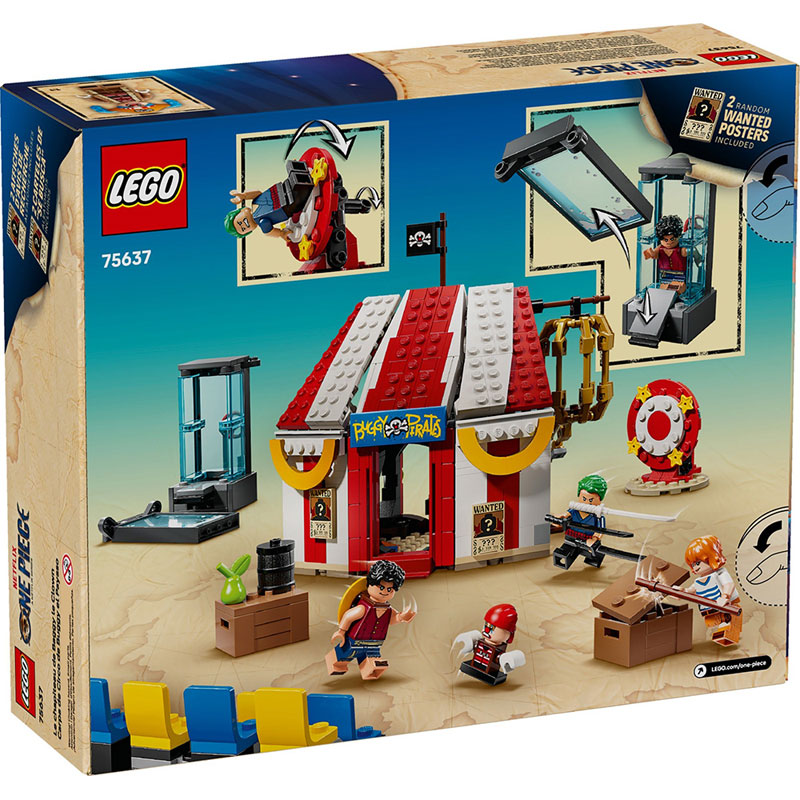 LEGO® Netflix One Piece Buggy the Clown's Circus Tent 75637