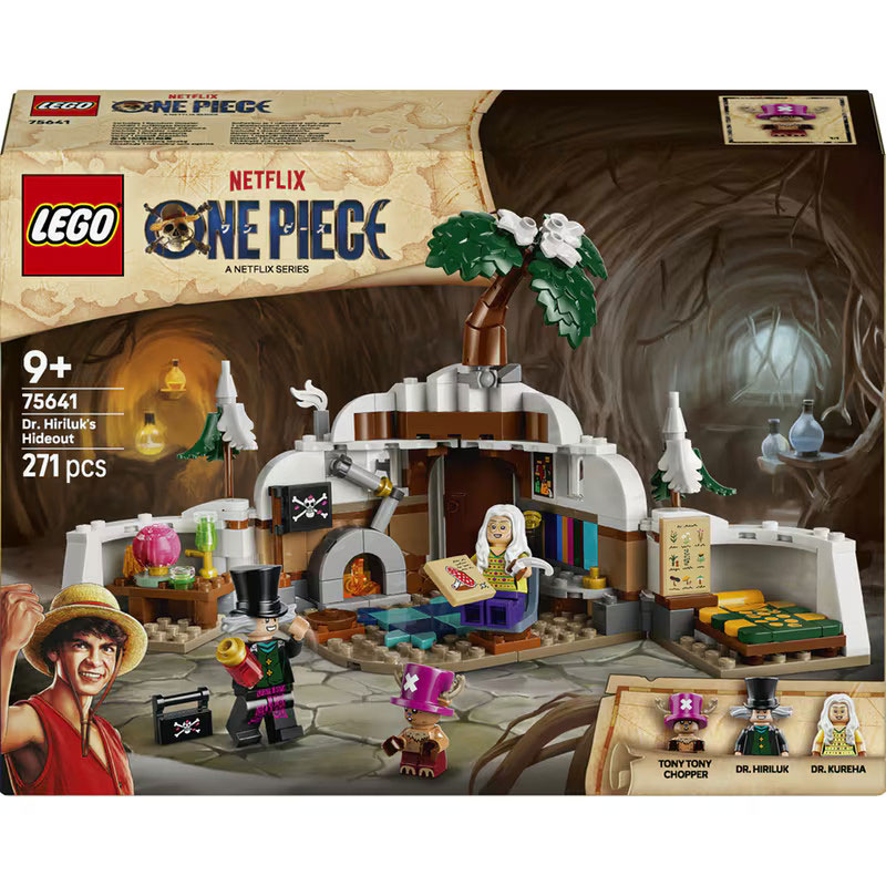 Lego® One Piece Dr. Hiriluk's Hideout 75641