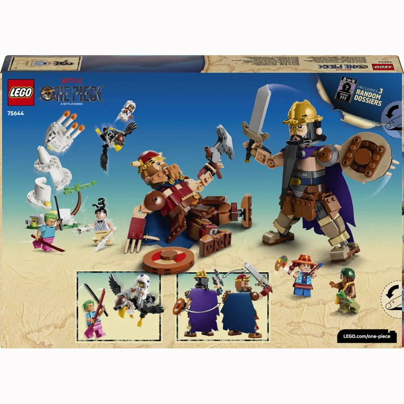 Lego® One Piece Dorry vs. Brogy-Giants Of Little Garden 75644