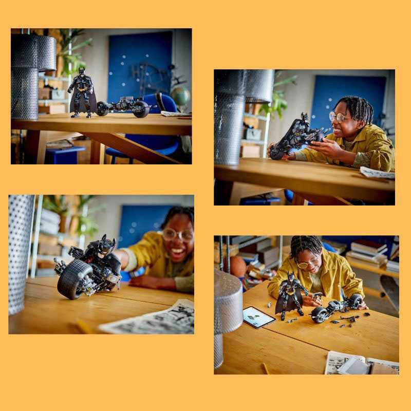 LEGO® Super Heroes DC Batman™ Construction Figure and the Bat-Pod Bike 76273