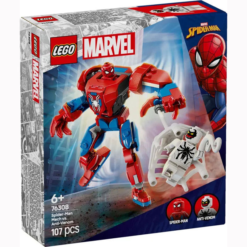 LEGO Marvel Super Heroes Spider-Man Mech vs. Anti-Venom 76308