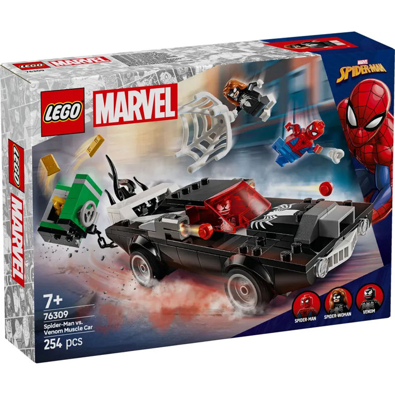 LEGO Super Heroes Spider-Man vs. Venom Muscle Car 76309