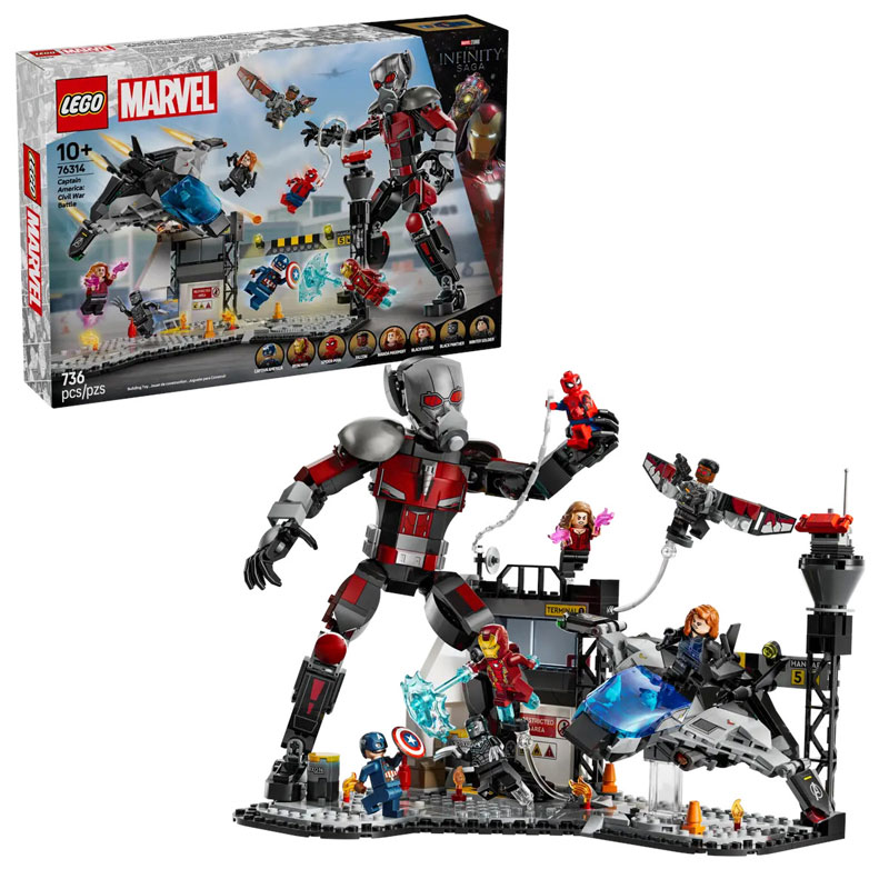 LEGO Super Heroes Captain America: Civil War Action Battle 76314