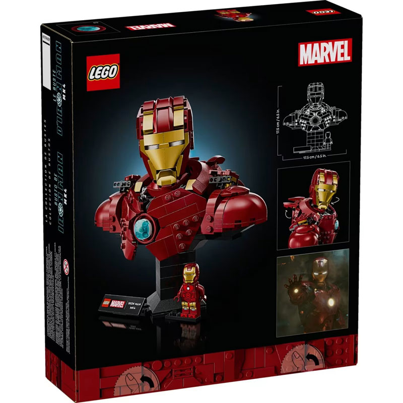 LEGO Super Heroes Iron Man MK4 Bust 76327
