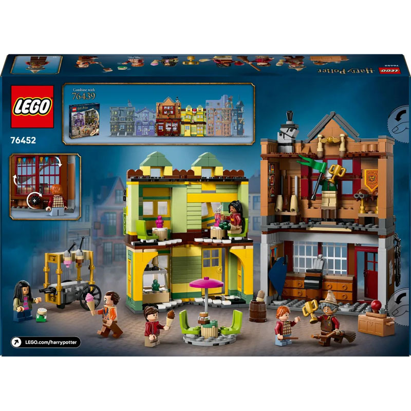 LEGO® Harry Potter™ Quality Quidditch Supplies & Ice Cream Parlour 76452