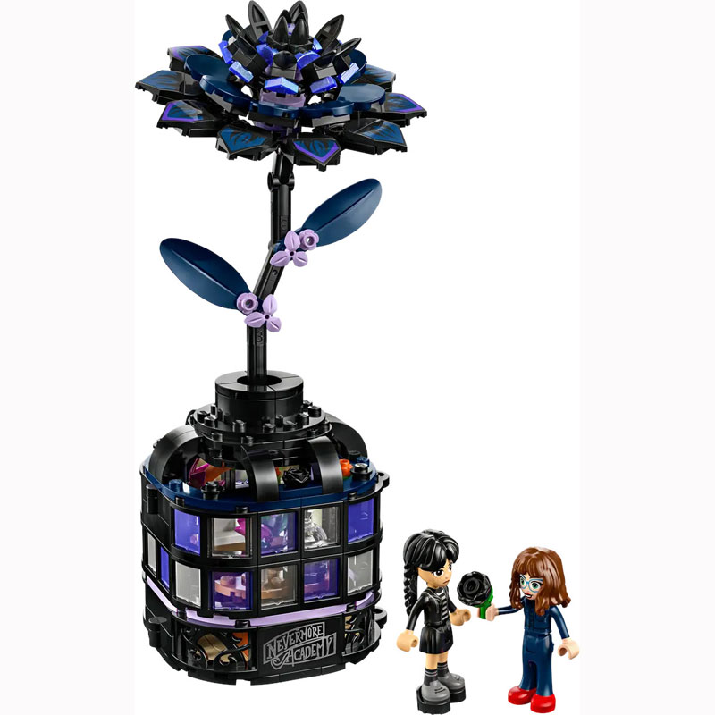 LEGO Wednesday Black Dahlia Flower 76784
