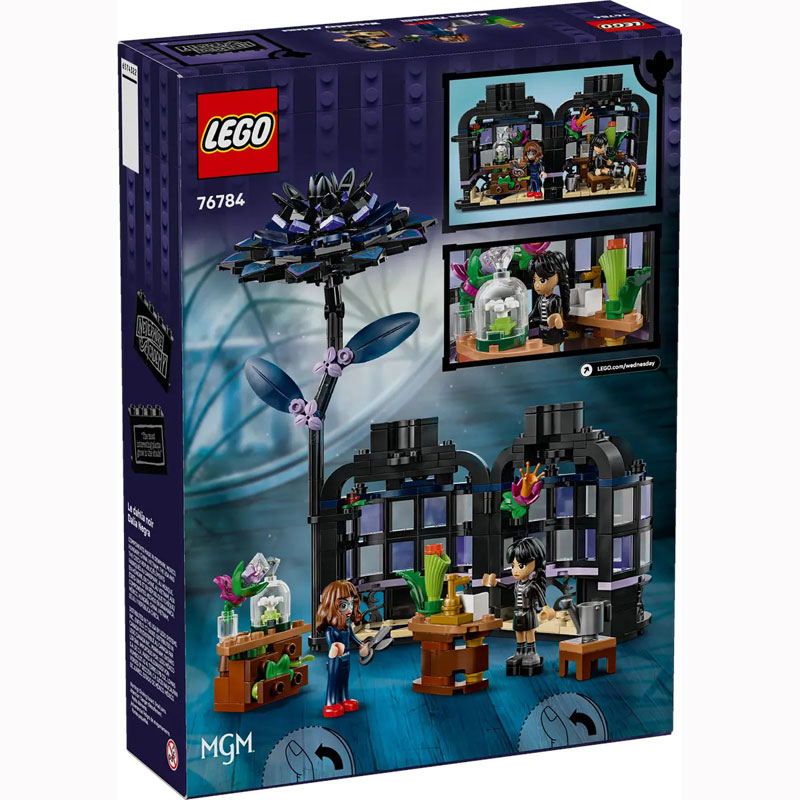 LEGO Wednesday Black Dahlia Flower 76784