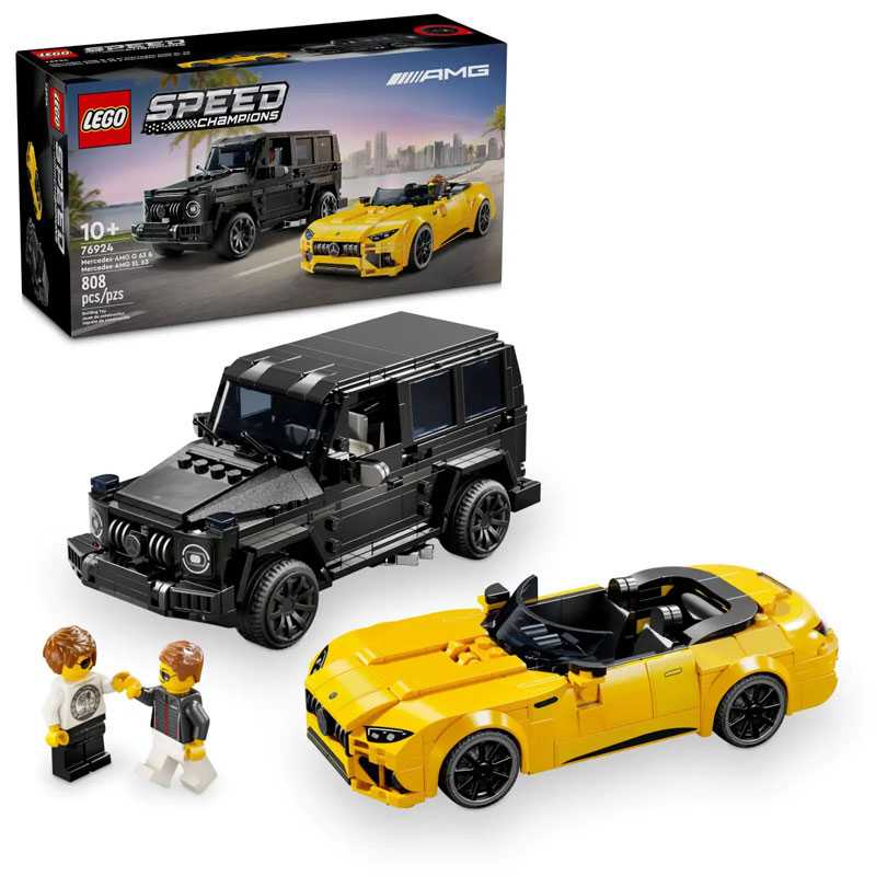 Lego Speed Champions Mercedes-AMG G 63 & Mercedes-AMG SL 63 76924