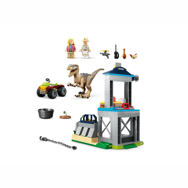 Lego Jurassic World Velociraptor Escape 76957