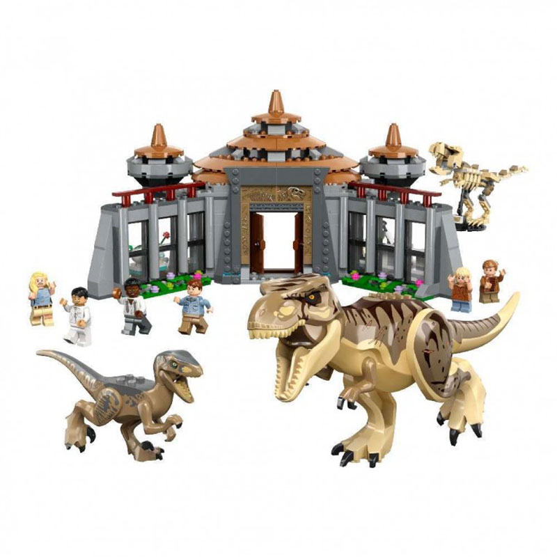 Lego Visitor Center: T. rex & Raptor Attack 76961