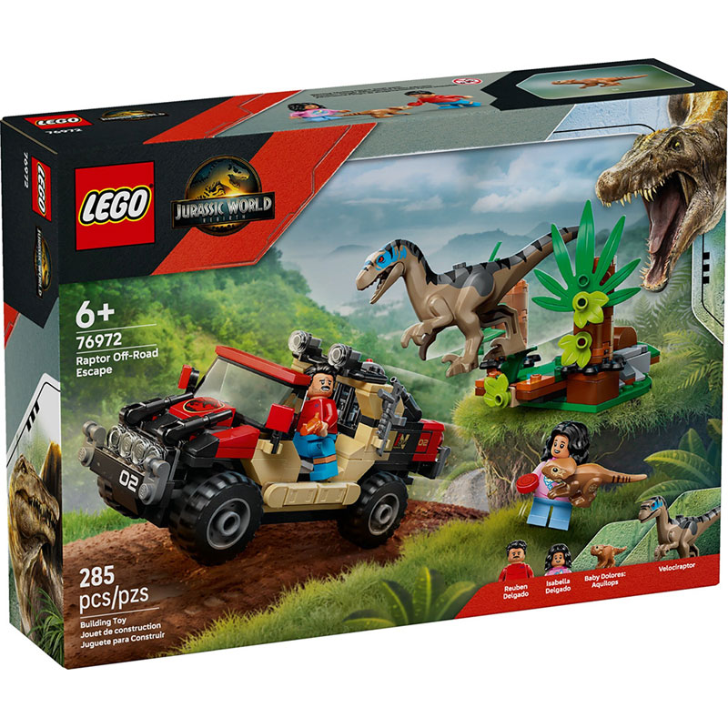 LEGO® Jurassic World Raptor Off-Road Escape 76972