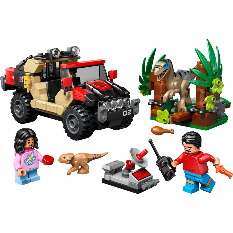 LEGO® Jurassic World Raptor Off-Road Escape 76972