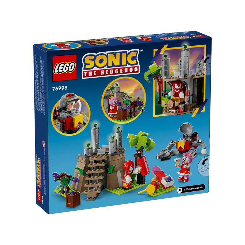 LEGO Sonic The Hedgehog Knuckles & The Master Emerald Shrine 76998