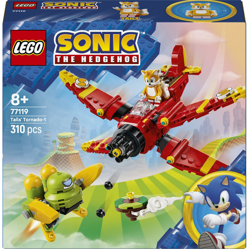 Lego® Sonic the Hedgehog™ Tails' Tornado-1 77119