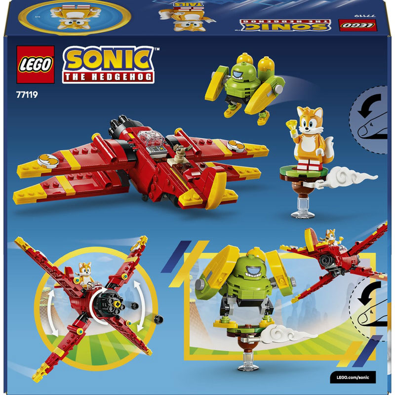 Lego® Sonic the Hedgehog™ Tails' Tornado-1 77119