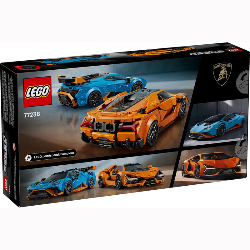 Lego Speed Champions Lamborghini Revuelto & Huracán STO 77238