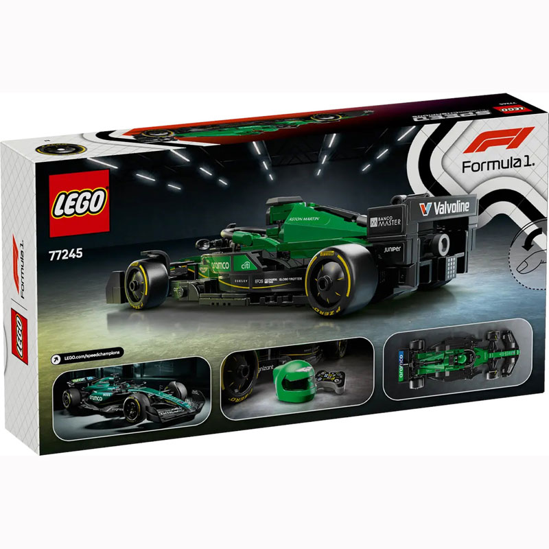 LEGO Speed Champions Aston Martin Aramco F1® AMR24 Race Car 77245