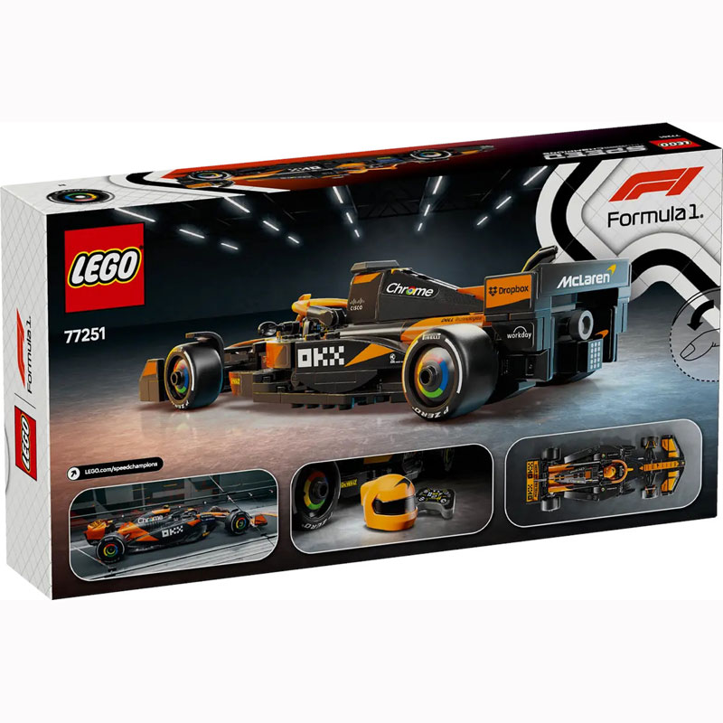 LEGO Speed Champions McLaren F1® Team MCL38 Race Car 77251