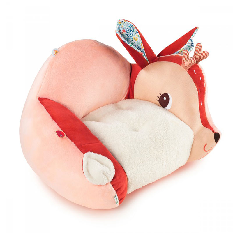 Lilliputiens Club Chair Stella Παιδική Πολυθρόνα Με Μπράτσα Ροζ 50x50x40εκ. 83325