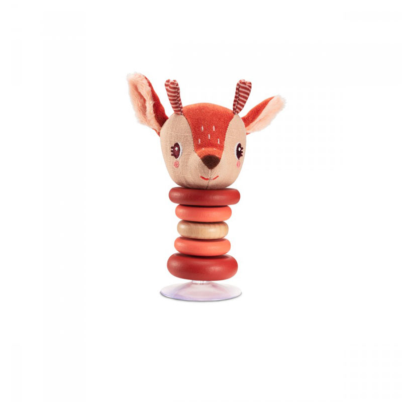 Lilliputiens Stella Κουδουνίστρα με βεντούζα 83403