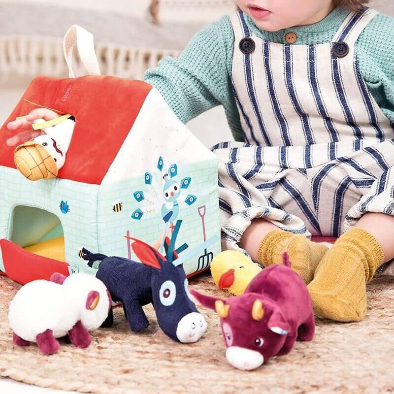 Lilliputiens Μαλακό Παιχνίδι Η Πρώτη μου Φάρμα 86791