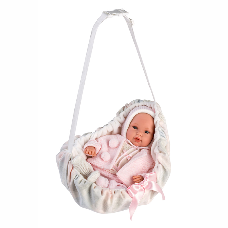 Μωρό Llorens Crying Newborn Doll Jasmin 36cm