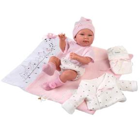 Llorens Μωρό Newborn Juan Tina με αλλαξιέρα αναστημόμετρο 43cm 84328