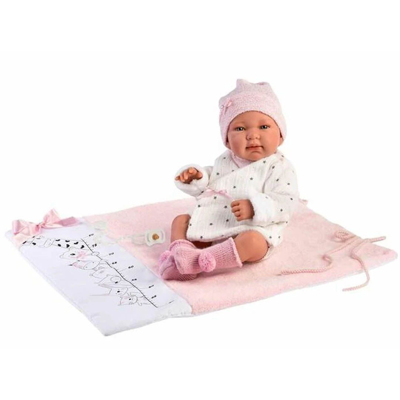 Llorens Μωρό Newborn Juan Tina με αλλαξιέρα αναστημόμετρο 43cm 84328
