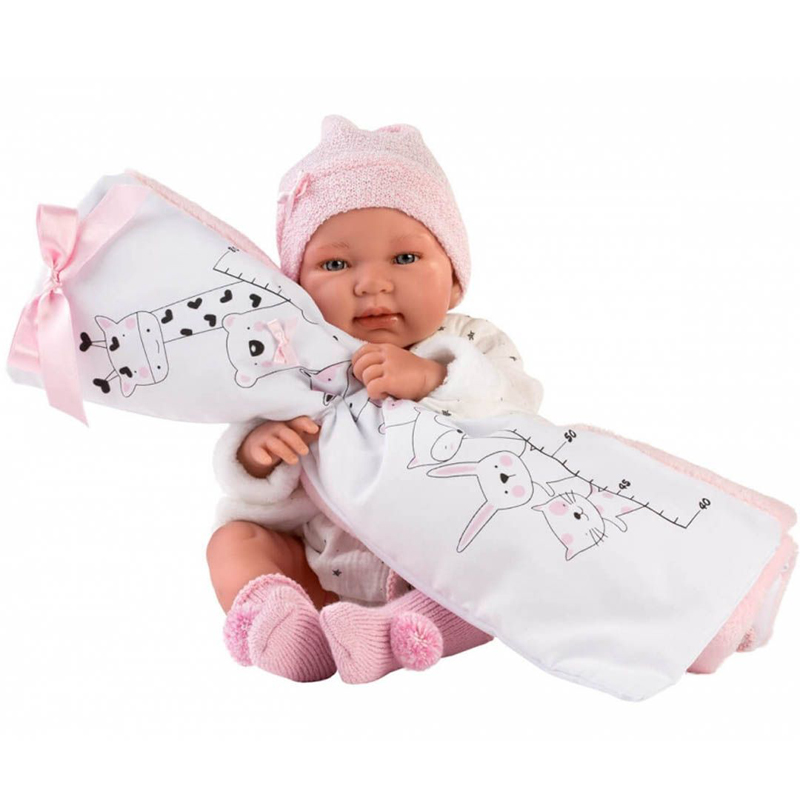 Llorens Μωρό Newborn Juan Tina με αλλαξιέρα αναστημόμετρο 43cm 84328