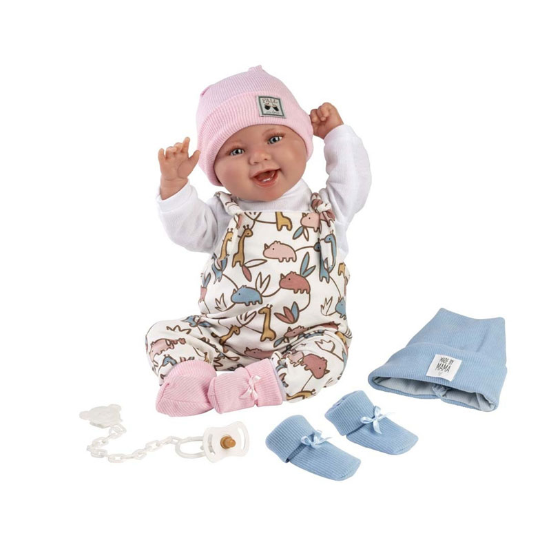 Llorens Μωρό Νεογέννητο που γελάει Φορμάκι 2 σε 1 44cm 84481