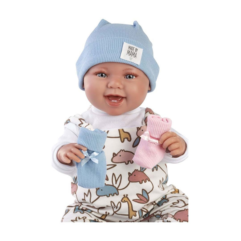 Llorens Μωρό Νεογέννητο που γελάει Φορμάκι 2 σε 1 44cm 84481
