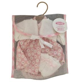 Llorens Σετ Ρούχων Έντονο Ροζ Κούκλας 33cm