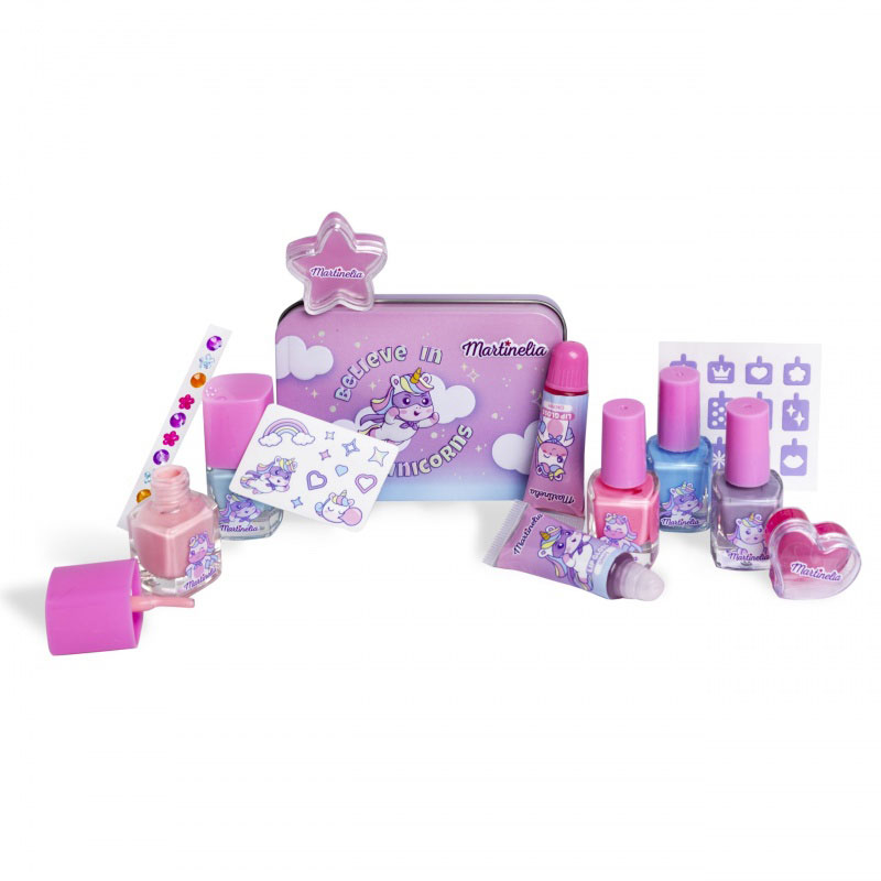 Martinelia Unicorn Nail & Lip Set Tin Box LM-12020