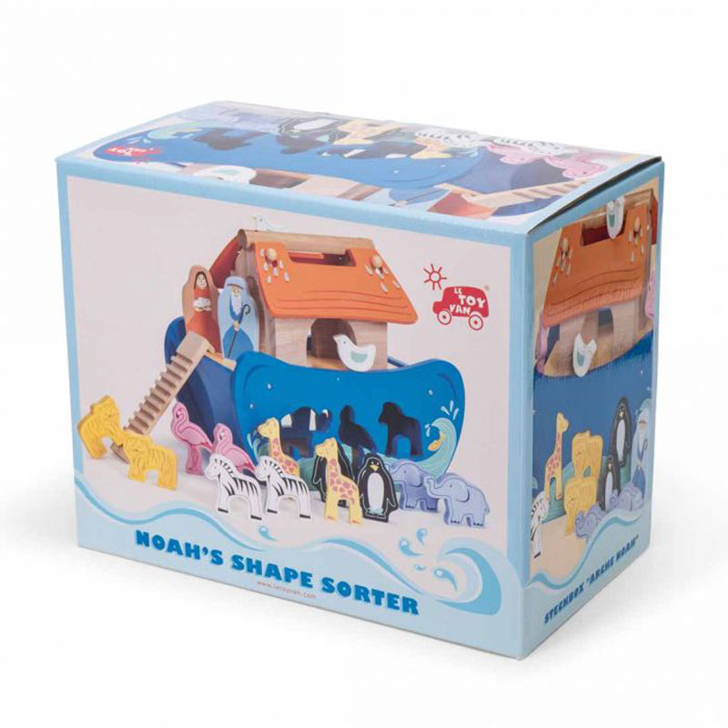 Le Toy Van Ξύλινη Κιβωτός Με Ζωάκια TV212