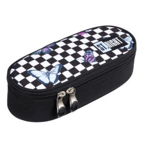 St. Majewski St. Right Κασετίνα Οβάλ Chessboard Butterflies MAJ-PC01CHB