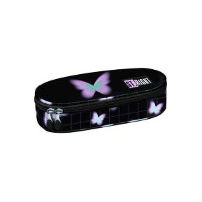St. Majewski St. Right Κασετίνα Οβάλ Pastel Butterfly MAJ-PC01PBA