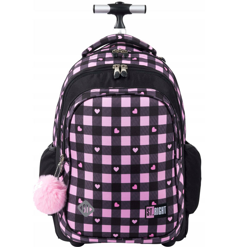 St. Majewski St. Right Trolley Bag Pink Checkered 26L MAJ-TBPIC