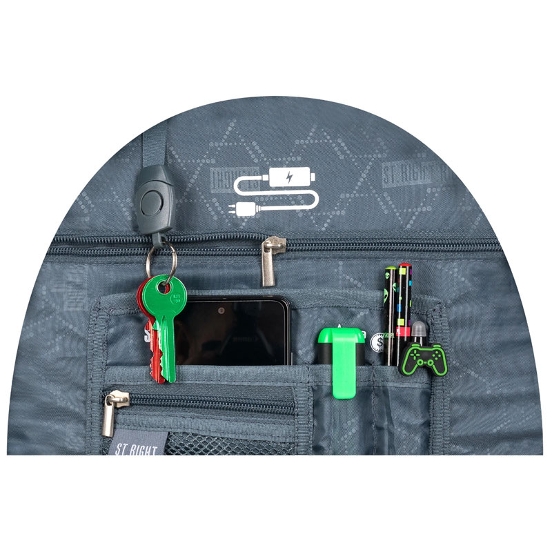 St Majewski St. Right Trolley Pixel Cubes 26L MAJ-TBPXC