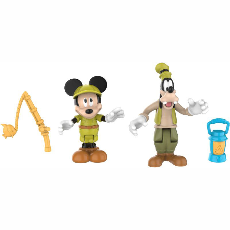 Giochi Preziosi 2 Pack Φιγούρες 7,5cm με αρθρώσεις Mickey & Goofy