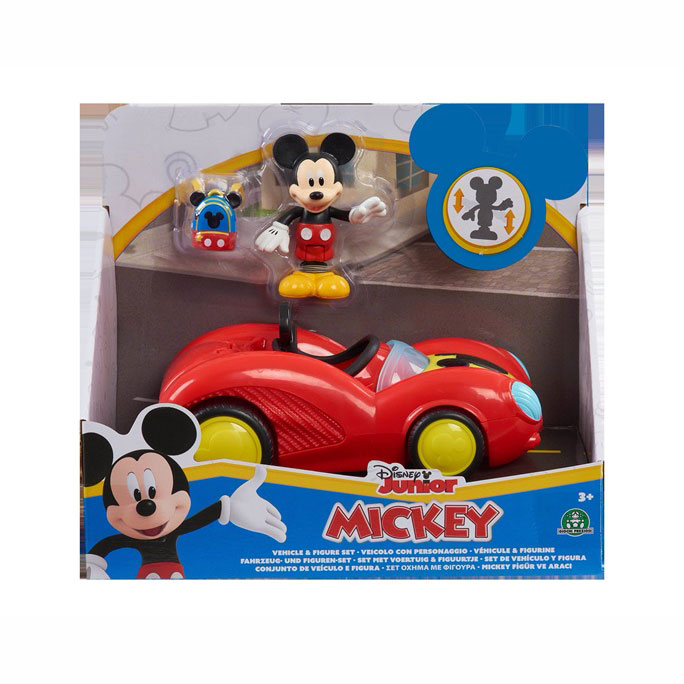 Giochi Preziosi Φιγούρα 7,5cm Mickey με όχημα