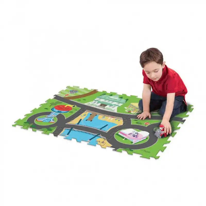 Giochi Preziosi Megamat Χαλάκι Παζλ Με Όχημα Paw Patrol MEP00000