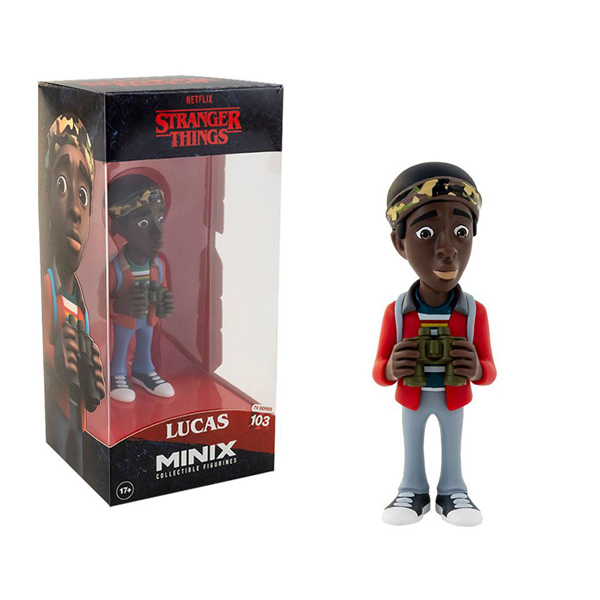 Giochi Preziosi Minix Συλλεκτική Φιγούρα TV 103 12cm Stranger Things :  Lucas MNX13000
