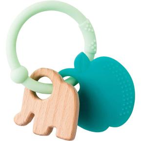 Κουδουνίστρα Με Μασητικό Nattou Apple