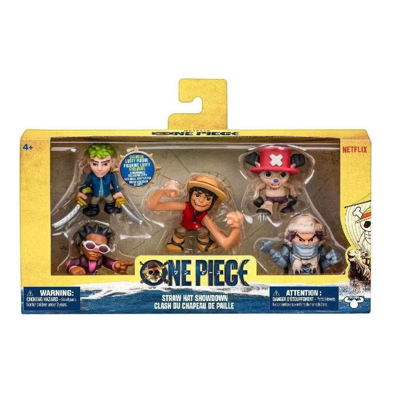 Giochi Preziosi One Piece Σετ 5 Μίνι Φιγούρες 5cm NEP04000