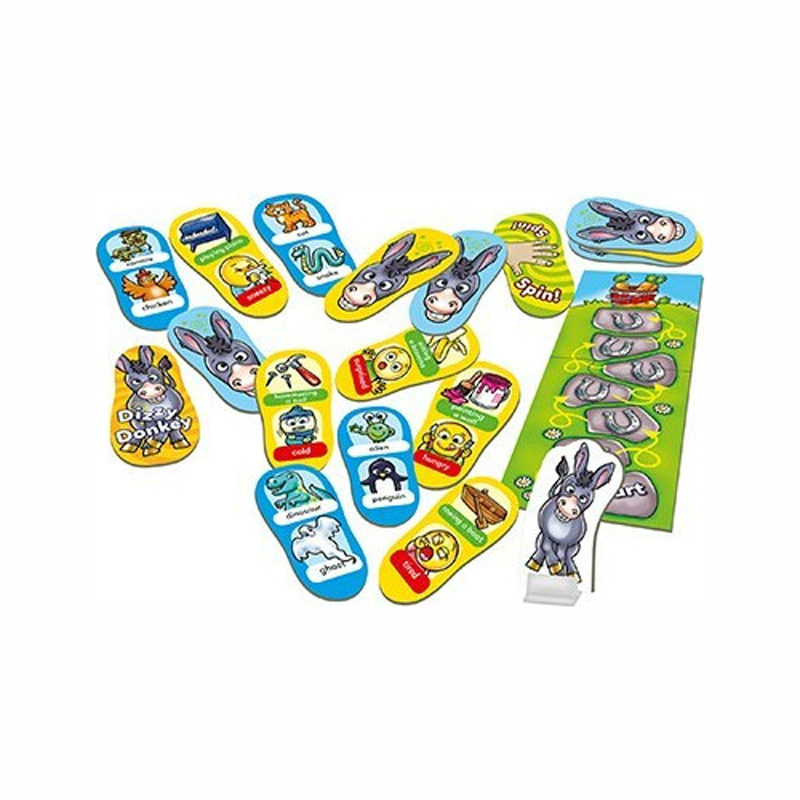 Orchard Toys Επιτραπέζιο Dizzy Donkey - Ζαλισμένα γαϊδουράκια 106