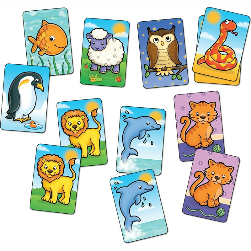 Orchard Toys Επιτραπέζιο Animal Match Mini Game 363